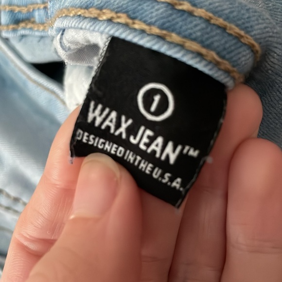 Size 1 Skinny Jeans Light Wash - Picture 3 of 4